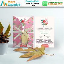 PINK FLOWER MODEL-305