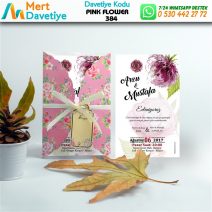 PINK FLOWER MODEL-384