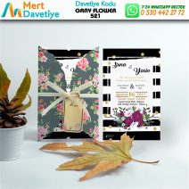 GRAY FLOWER MODEL-521