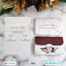 1,000 ADET DAVETİYE MODELİ 7014