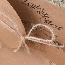1,000 ADET D8300 KRAFT DAVETİYE